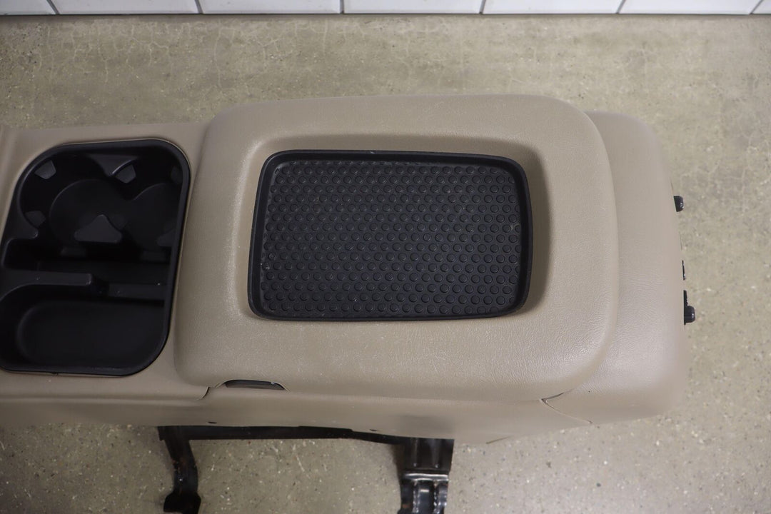 03-07 GMC Sierra Chevy Silverado Center Floor Console Glovebox (Tan/Neutral)