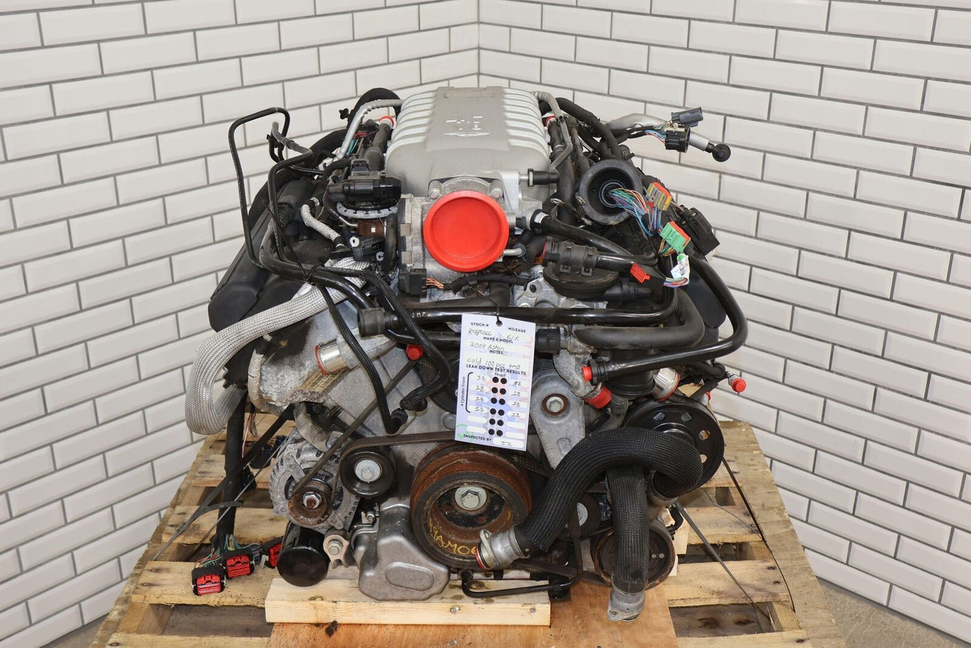 2009 Aston Martin Vantage V8 4.7L AM14 Engine W/ Accessories (Video Tested) 61K