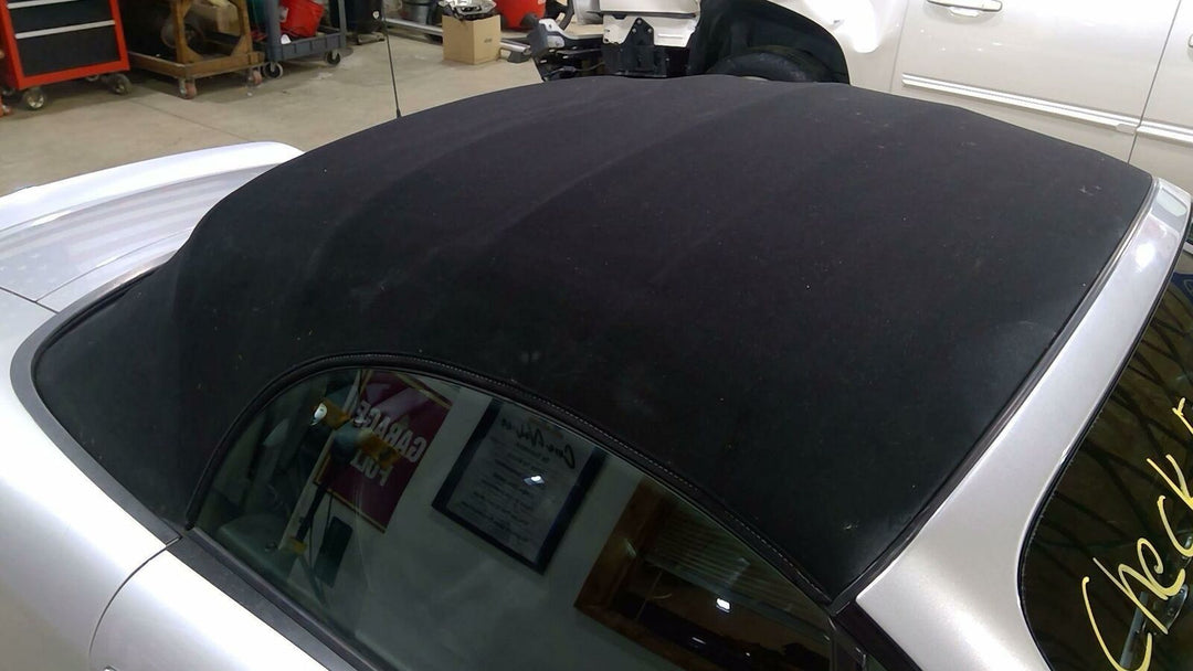 01-06 Audi TT Convertible Roof Top W/ Frame & Glass (Black Cloth) See Notes