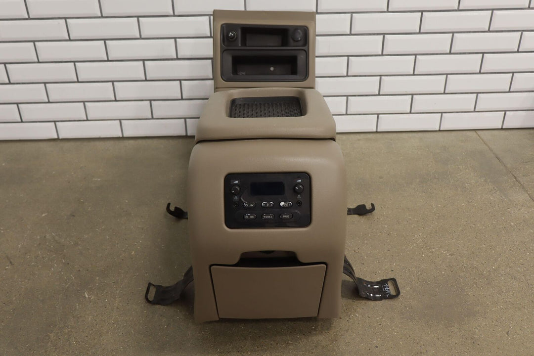 03-07 GMC Sierra Chevy Silverado Center Floor Console Glovebox (Tan/Neutral)