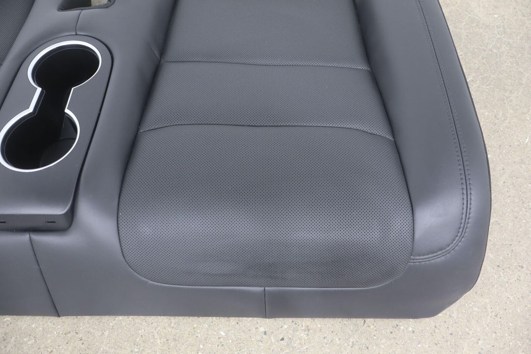 21-23 Tesla Model X Plaid 3rd Row Seat Bottom Section (Black Leather)