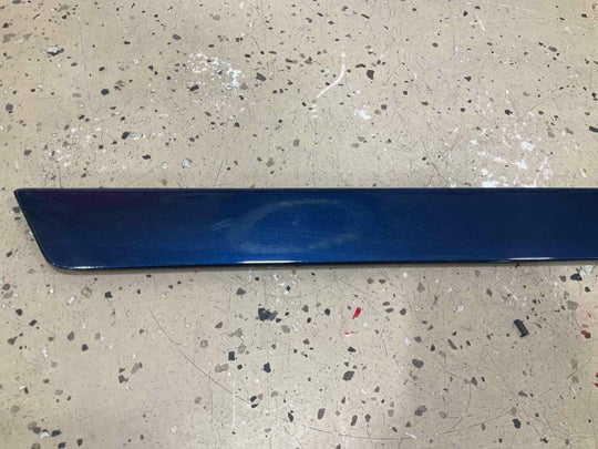 03-04 Audi RS6 Passenger Right Lower Door Molding (Megello Blue Pearl) See Notes