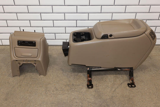 99-02 Chevy Silverado Sierra 2500 Complete Floor Center Console (Tan 522) W/ Lid