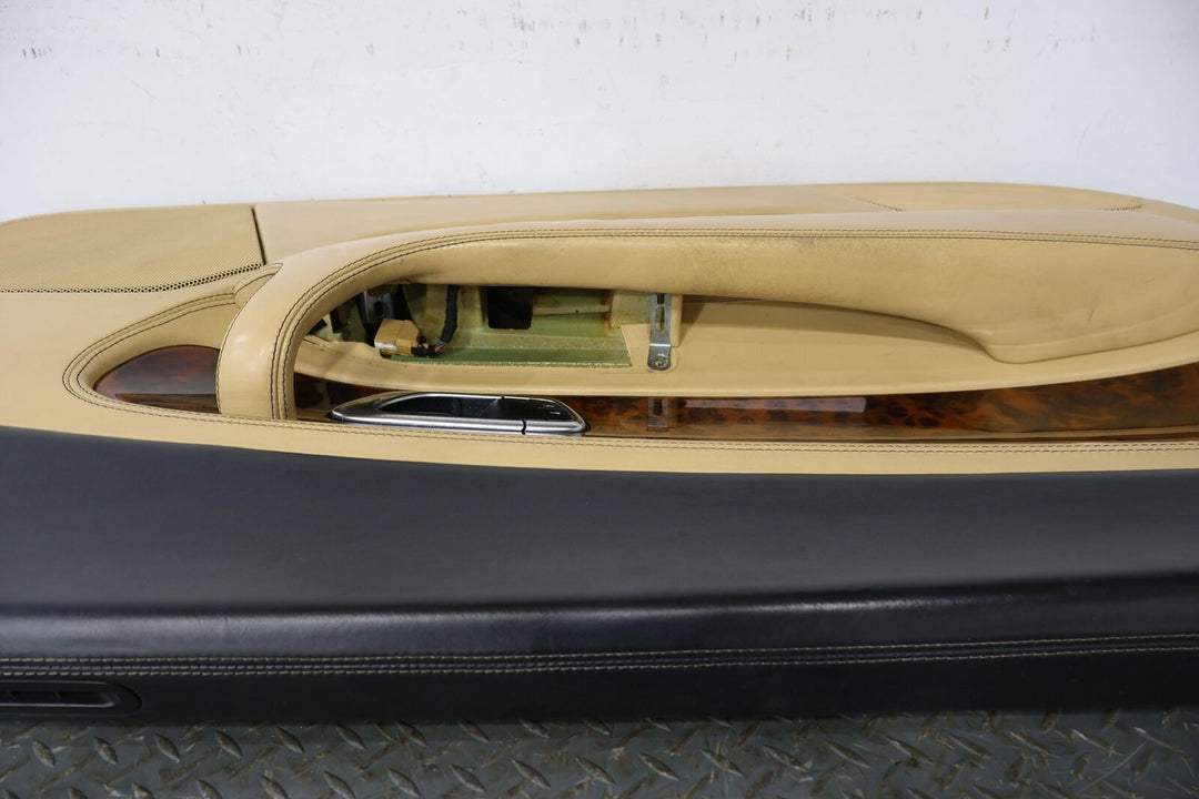 04-10 Bentley Continental GT Left LH Interior Door Trim Panel (Saffron Beluga)