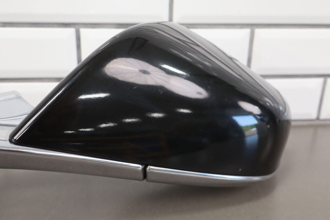 2012-2015 Tesla Model S Right RH Power Door Mirror (Black & Chrome) Tested