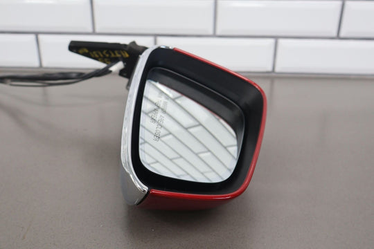 2016-2020 Tesla Model X Right Power Fold/Heated Door Mirror (Red Multcoat RED)