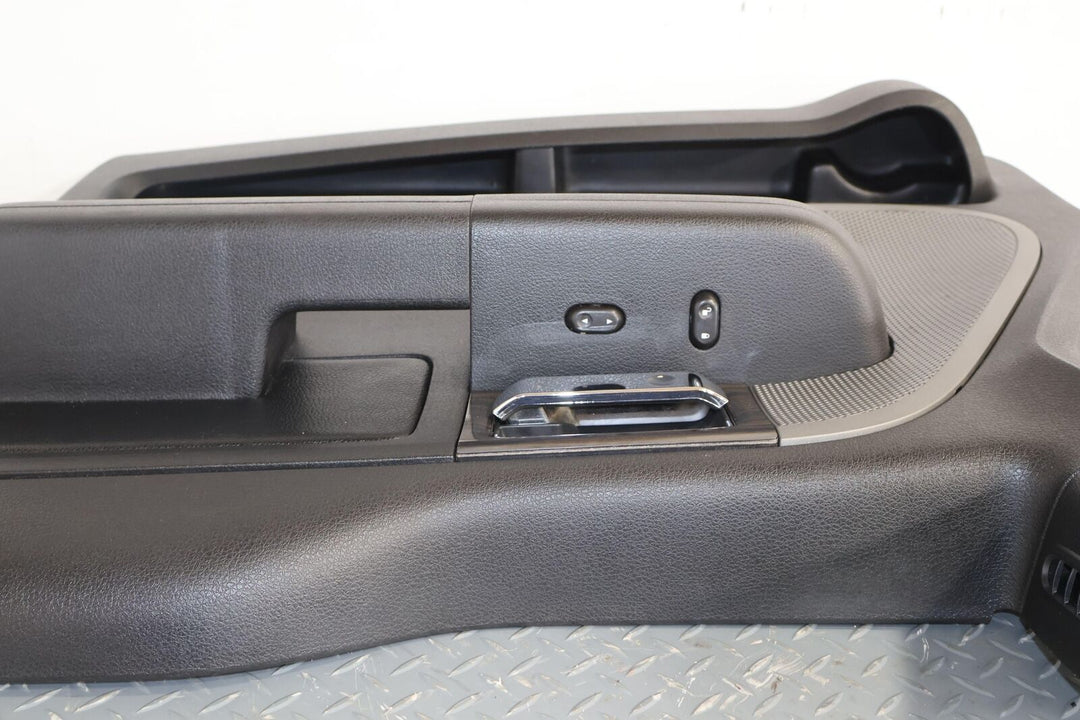 07-08 Lincoln Mark LT Crew Cab Front Right RH Door Trim Panel (Black/Woodgrain)