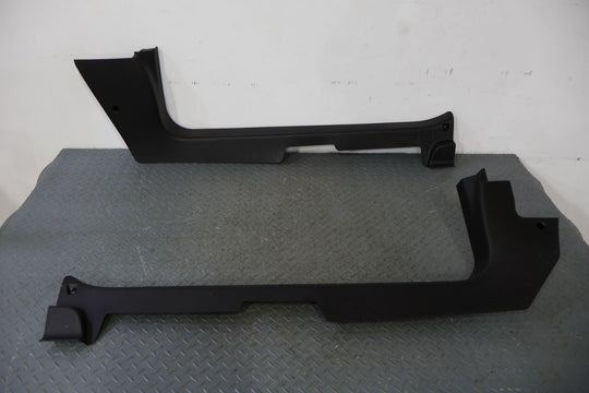 12-17 Fiat 500 Abarth 2DR Pair Left &Right Interior Kick Panels (Black XX) Notes