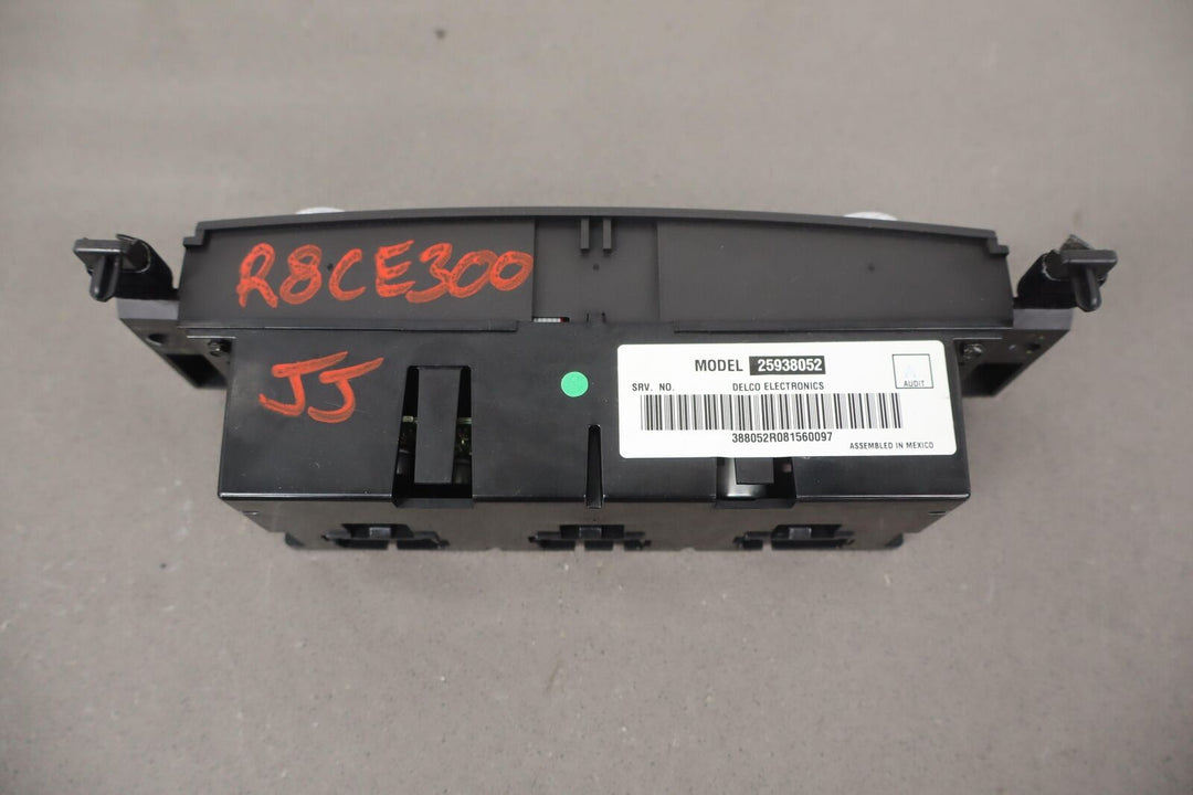 05-13 C6 Corvette Automatic Temperature Climate Control (Opt CJ2)