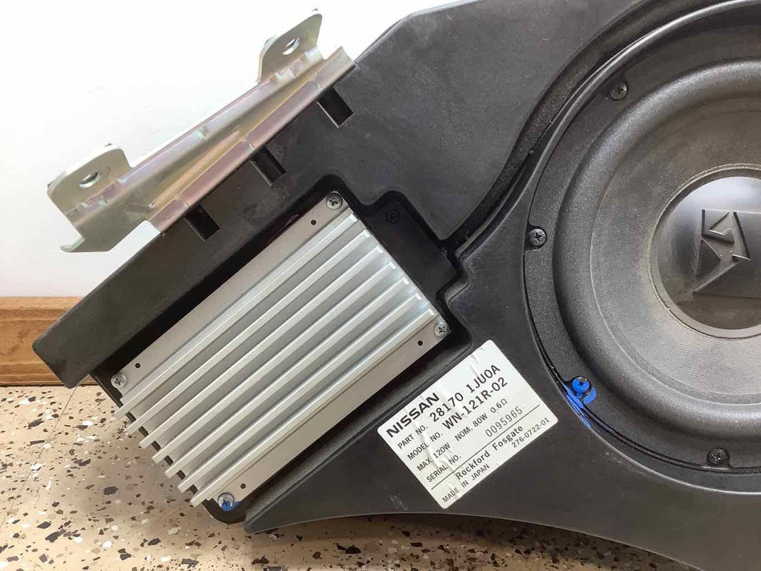 11-14 Nissan Juke Rear Rockford Fosgate Subwoofer Speaker OEM (28170-1JUOA)