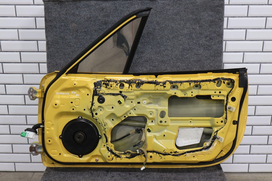 01-05 Mazda Miata NB Right RH Door Shell (Blazing Yellow Mica 26S) Dented