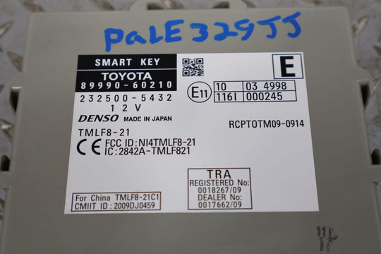 10-11 Lexus GX460 Smart Key Control Module (89990-60210) OEM