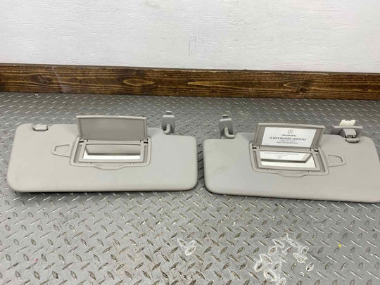 13-16 Mercedes GL450 X166 LH/RH Primary & Secondary Sun Visors (Neutral Color)