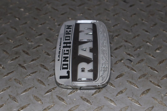 11-18 Ram 2500 Laramie Longhorn Chrome Rear Tailgate Emblem Badge Nameplate