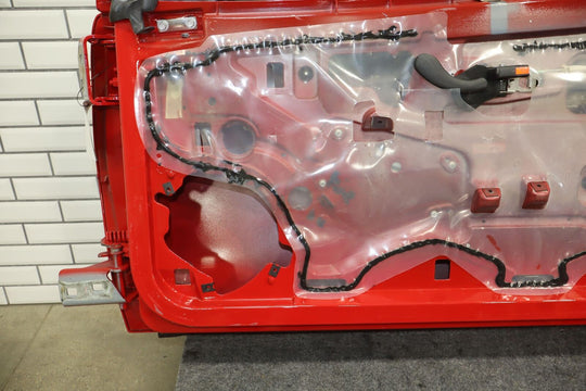 93-02 Chevy Camaro Passenger Right Door with Glass/Regulator (Bright Red 81U)