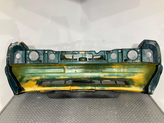 87-93 Foxbody Mustang LX Front Bumper Cover W/Header (Green) Heavy Paint Damage