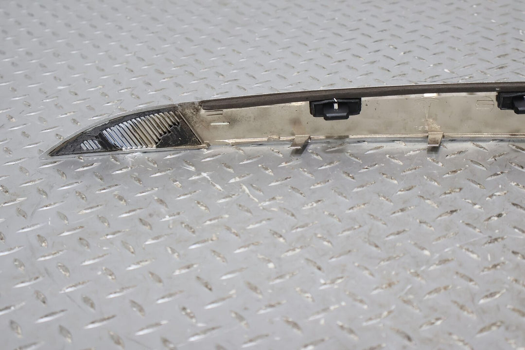 16-20 Tesla Model X Rear OEM Trunk Upper Exterior Chrome Trim (1046920-00-B)