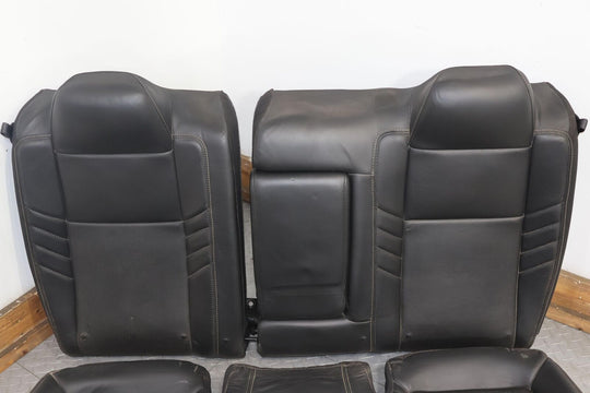 2018 Dodge Challenger SRT Hellcat Leather Rear Seat Set (Black EXX9)Minimal Wear