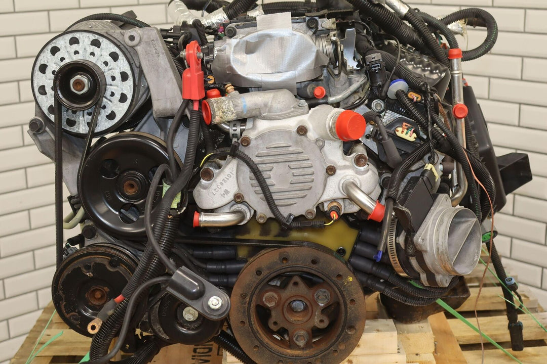 Chevy 5.7L V8 LT1 Engine Dropout Swap W/Accessories ECU 46K Miles *Video Tested*