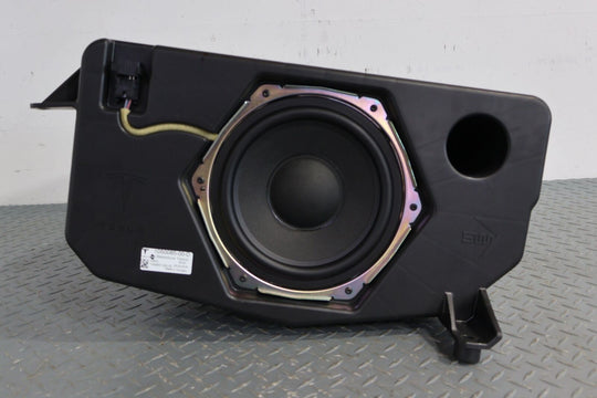 16-20 Tesla Model X Factory Subwoofer Speaker W/ Enclosure (1050085-00-D) Tested