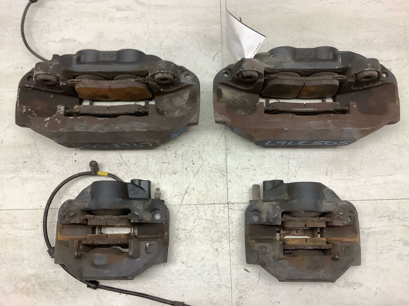 07-17 Lexus LS460 Brake Caliper Set (Front & Rear) - Non Sport