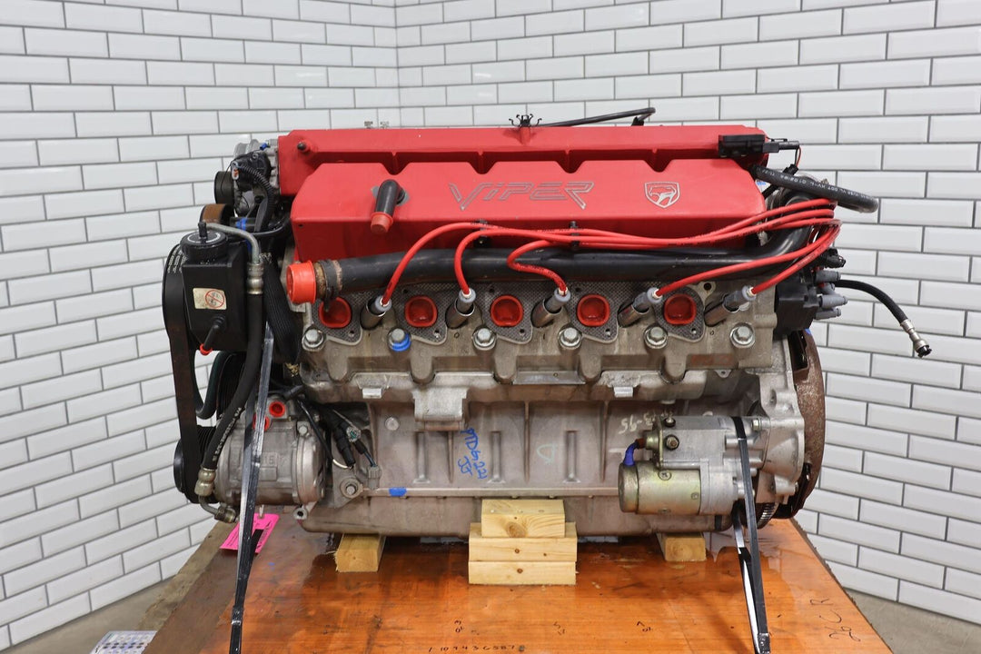 92-02 Dodge Viper RT10 8.0L V10 Engine 54K Miles Leakdown Tested