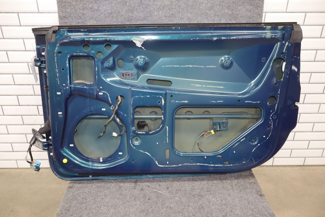 03-06 Chevy SSR Right Passenger Front Door Shell Aqua Blur Metallic (26U) Scuffs