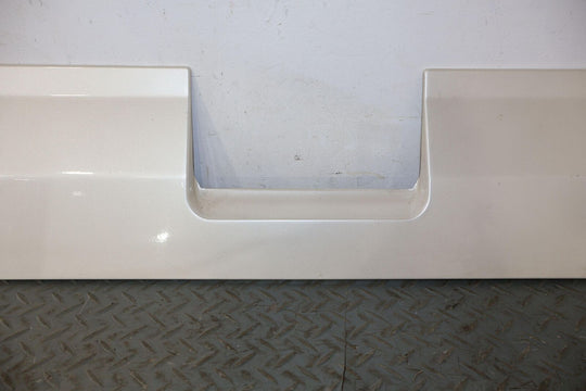 03-06 Cadillac Escalade Rear Exterior Lower Tailgate Moulding -White Diamond 98U