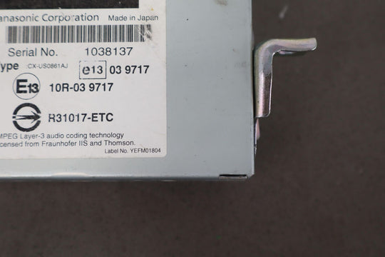 2012-2013 Lexus GX460 Multi-Media Interface Control Module (861A0-77010) OEM