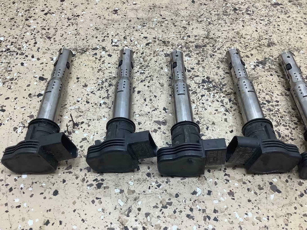 Set of x8 VW/Audi 07K905715F Ignition Coils - Used