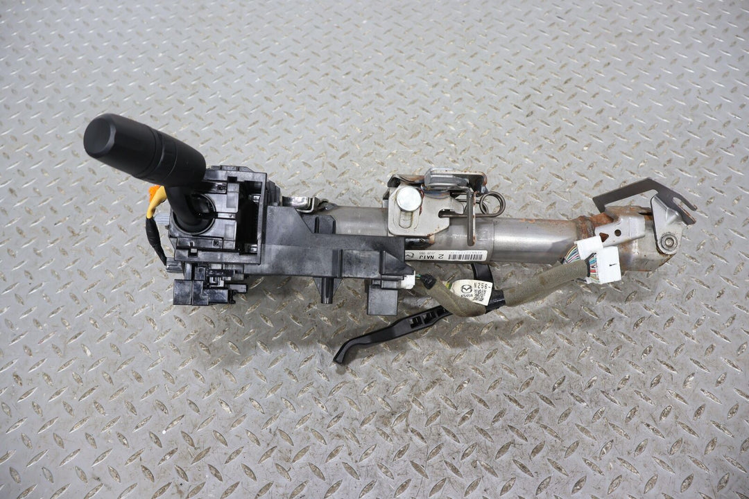 17-19 Fiat 124 Spider Steering COlumn W/ COmbo Switches (Plug Damage) See Photos