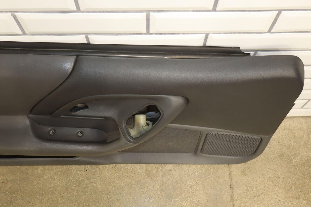 98-99 Chevy Camaro Driver Left LH Interior Door Trim Panel (Dark Gray)