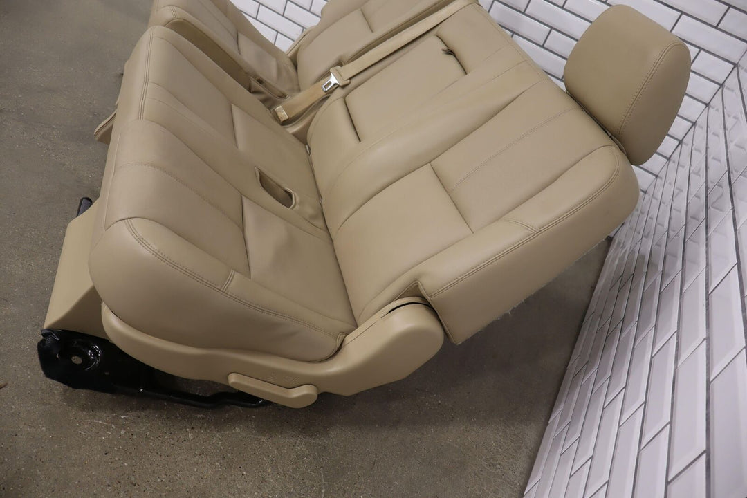 07-14 Tahoe Escalade Yukon (SWB) 2nd Row Leather Bench Seat (A95) Cashmere (333)