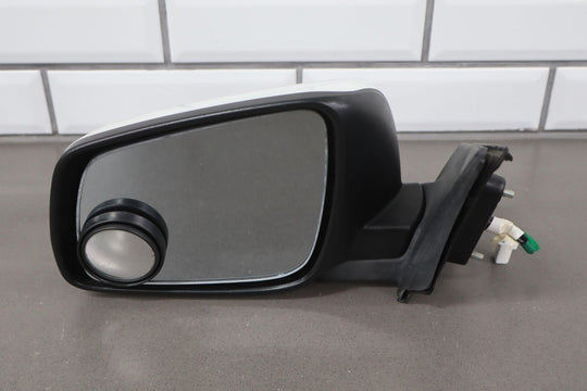 08-14 Mitsubishi Lancer Evolution Driver Left Door Mirror (Wicked White 40J)