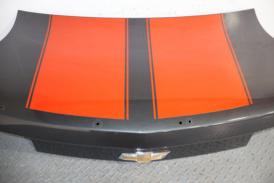 10-13 Chevy Camaro SS Trunk/Decklid OEM (Cyber Gray/Orange) No Spoiler Included