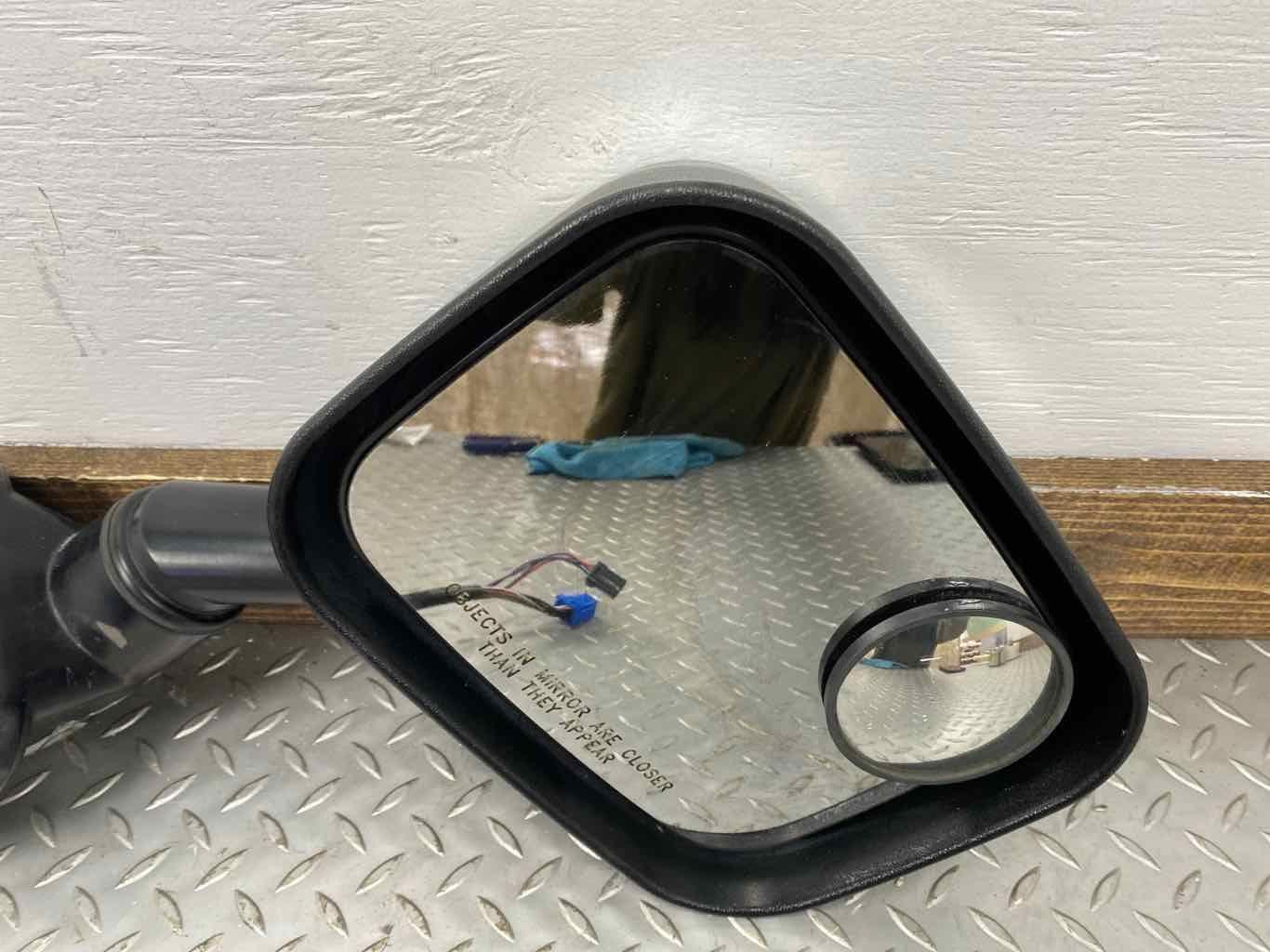 03-07 Hummer H2 Passenger Right Power Door Mirror (Black/Chrome R13) See Notes