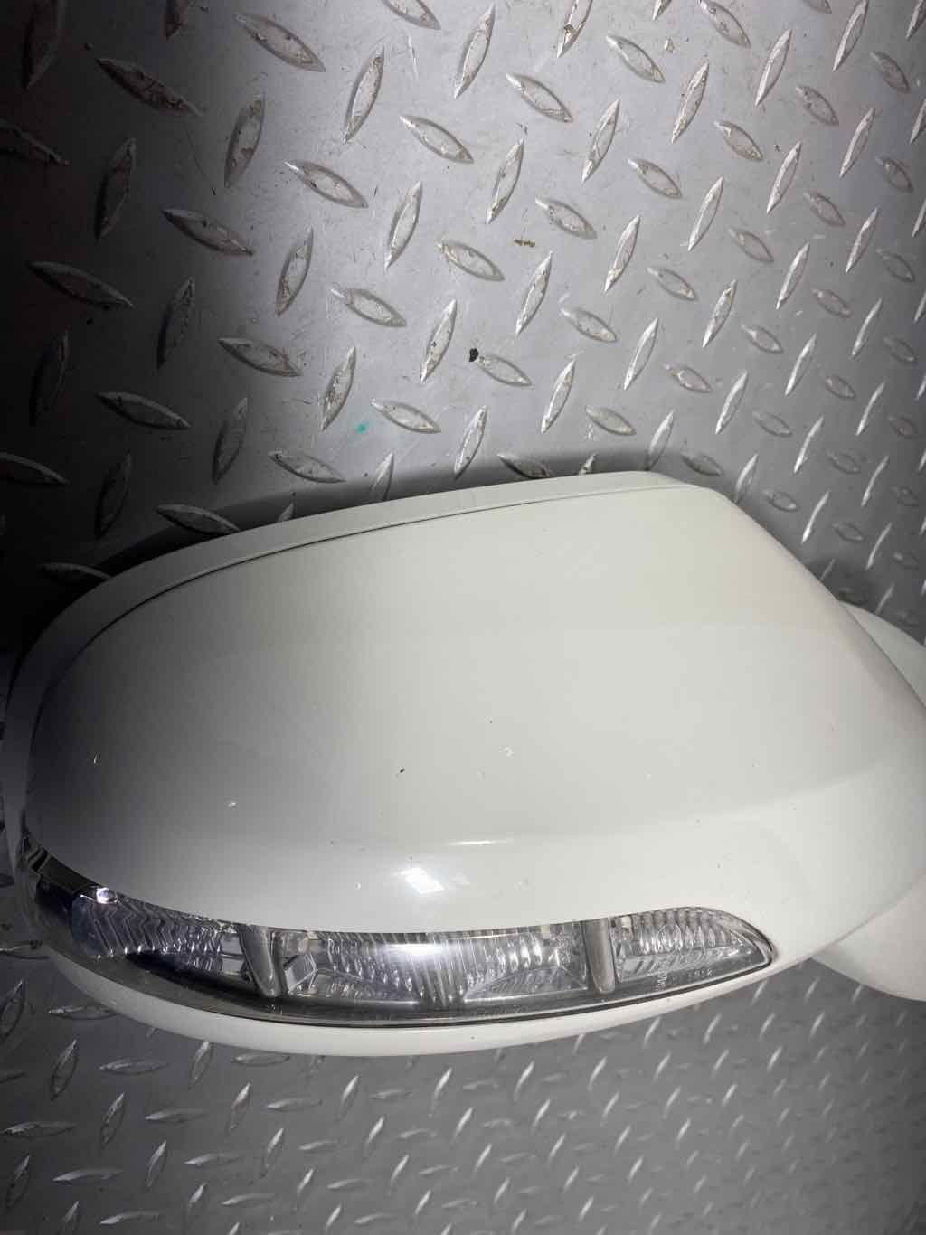 07-09 Mercedes E350 W211 Right RH Power Door Mirror (Calcite White 650U) Tested