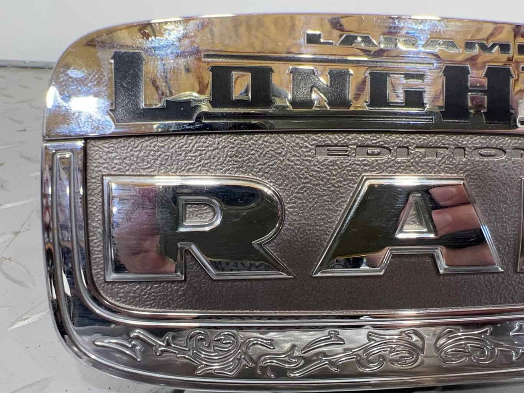 11-18 Ram 1500 Laramie Longhorn Chrome Rear Tailgate Emblem Badge Nameplate