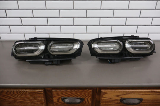 2019-2024 Camaro Factory Clear Smoked Rear LED Tail Lights Lamps L&R USED OEM GM