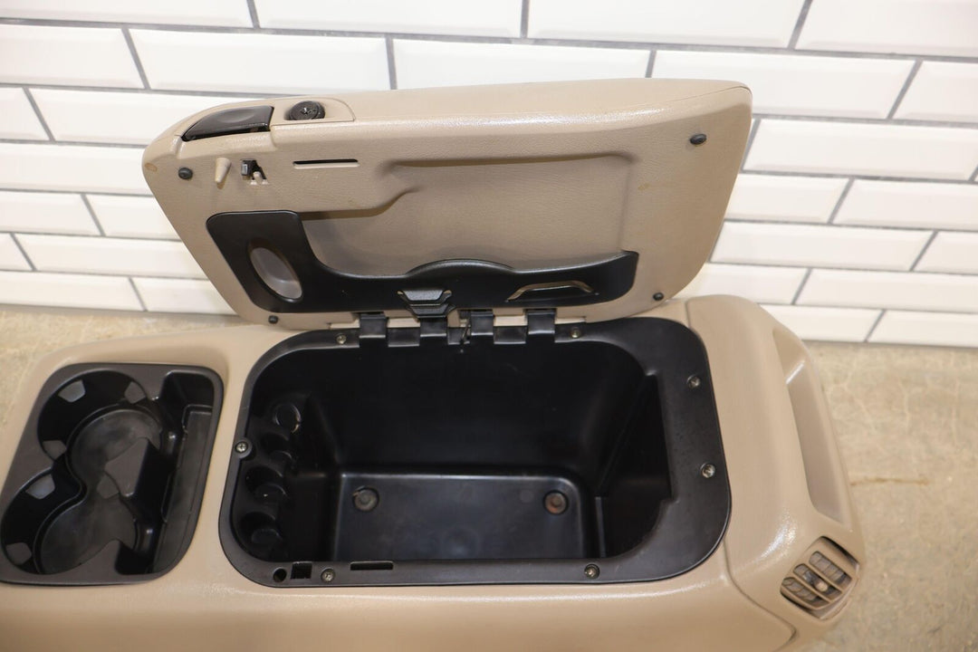 99-02 Chevy Silverado Sierra 2500 Complete Floor Center Console (Tan 522) W/ Lid