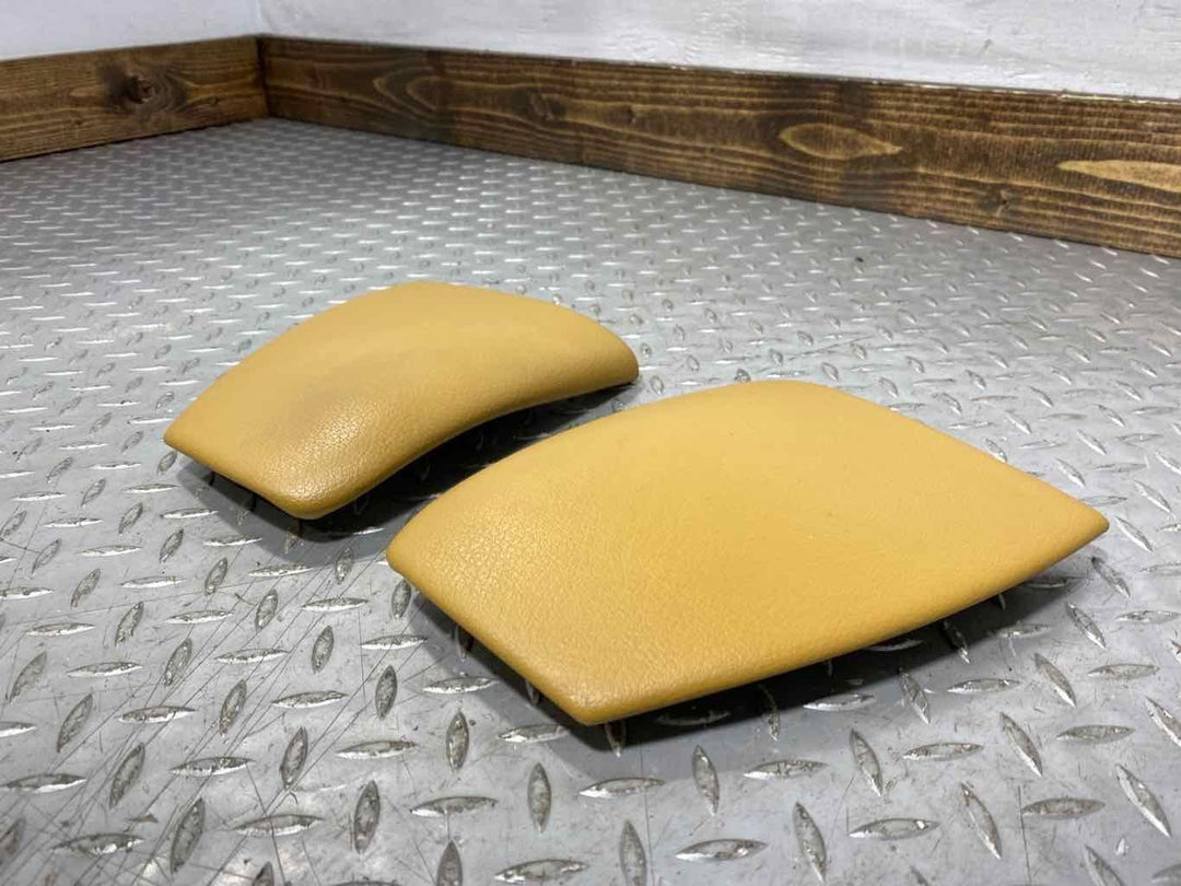 00-04 Porsche 911 996 Boxster Pair Center Console Side Trims (Savannah Beige SA)