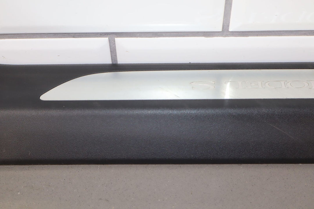 2016-2020 Tesla Model S Driver Left Sill Plate (Black) OEM