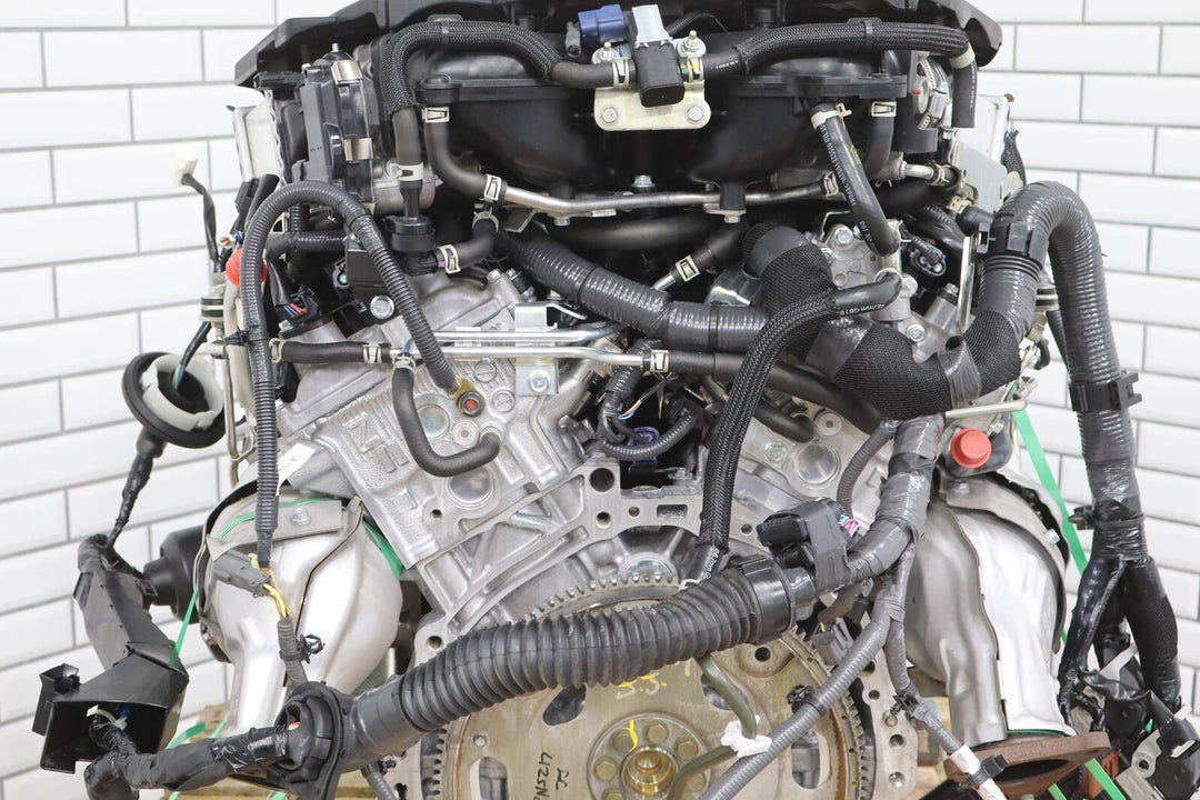 23 Nissan Z Sport VR30DDTT Twin Turbo V6 Engine Swap Donor Kit Video Tested 19k