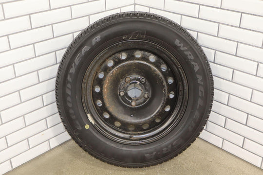 13-18 Ram 1500 OEM Emergency Spare 20" Steel 5 Lug Wheel With Used Goodyear