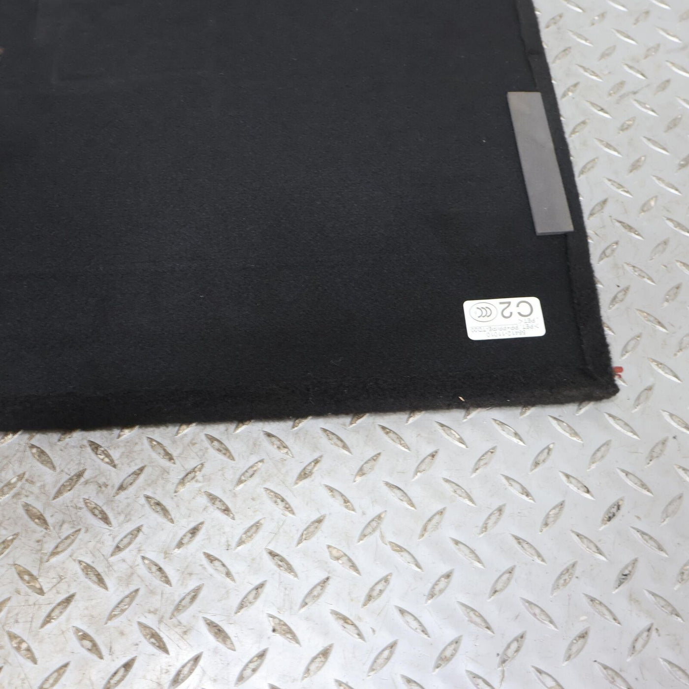 18-22 Lexus LC500 Rear Interior Trunk FLoor Cargo Mat (Black FA20) 2 Pieces