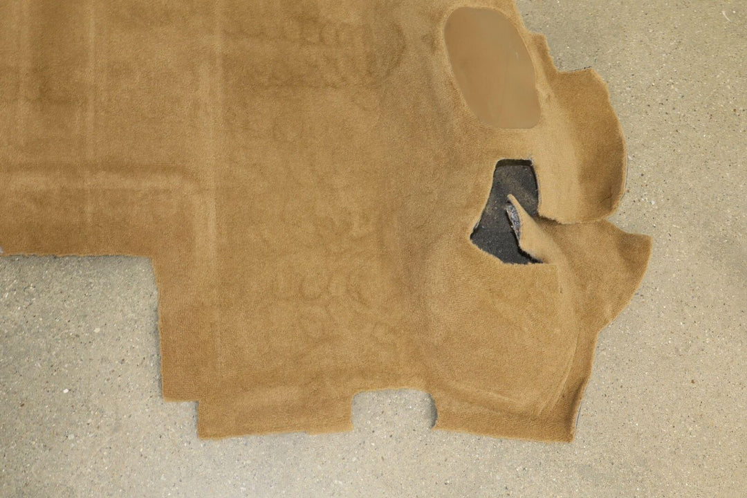 97-04 Chevy Corvette C5 Convertible Interior Trunk Carpet Cleanout (Light Oak)