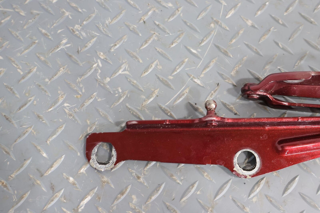 08-23 Dodge Challenger Pair LH & RH Hood Hinges OEM (Octane Red PRV)