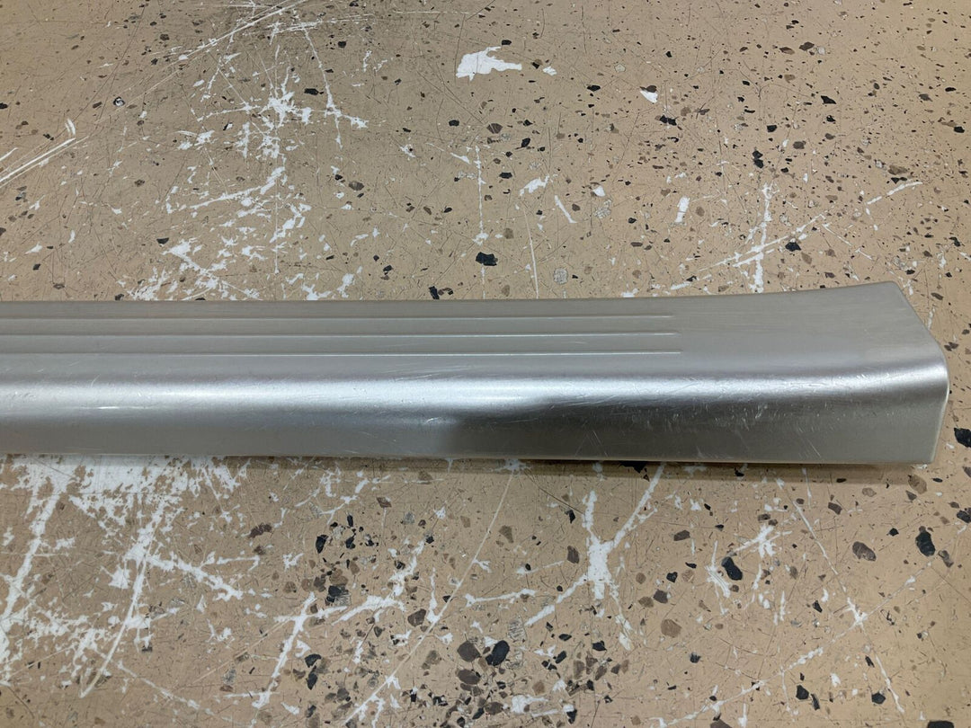 03-10 Bentley Flying Spur Front Right RH Passenger Door Sill Plate (Aluminum)OEM