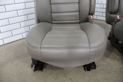 03-07 Hummer H2 1st & 2nd Row Leather Seat (Wheat 502) SUV Only (Power Tested)