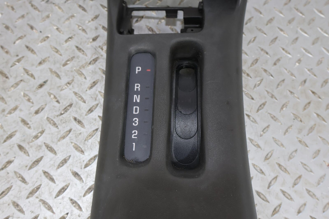 00-02 Pontiac Firebird Upper Center Console Shifter Trim (Black 19i) Automatic